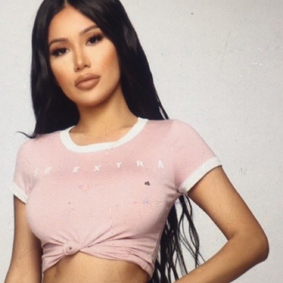 Fashion Nova Tops - So Extra Fashion Nova Tee